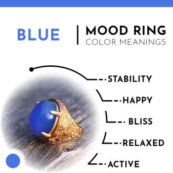 blue mood ring meaning