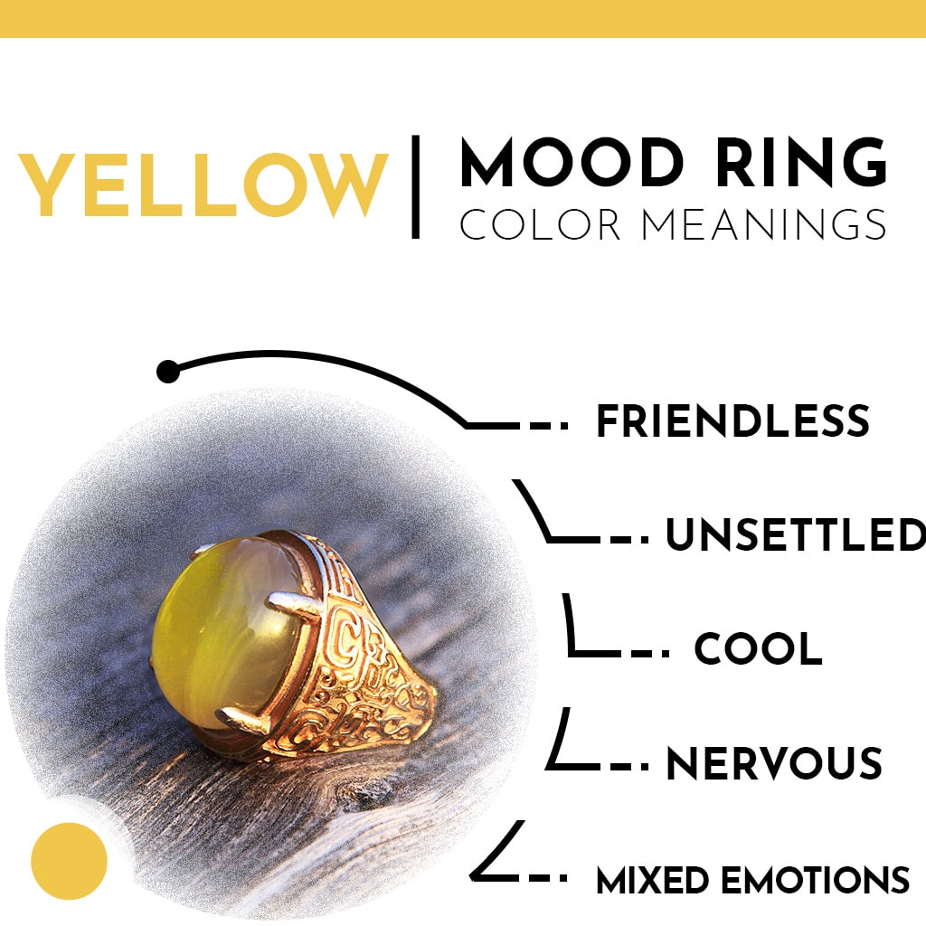 yellow mood ring