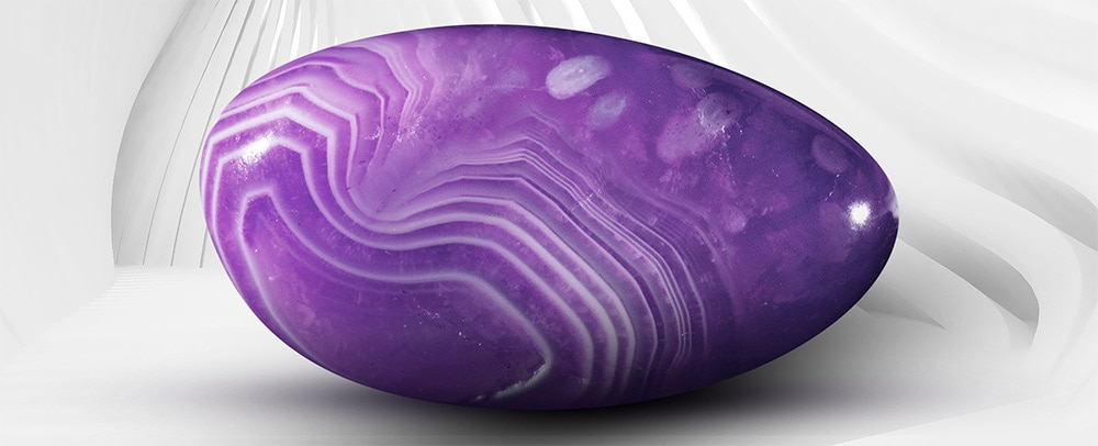 Purple Lace Agate 1
