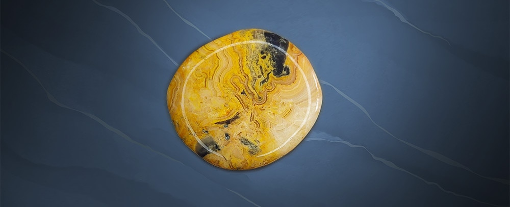 Yellow Lace Agate 1