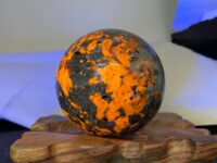 60mm+ Natural Yooperlite ball，Crystal sphere，Quartz Crystal Ball，Crystal decor，Yooperlite ball by...