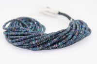 AAA+ Excellent Quality Black Opal Faceted Rondelle Beads Ethiopian Opal...