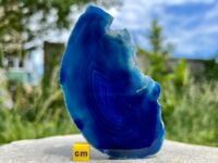 Agate Slice (Blue) 100% Genuine Spiritual Healing Mineral Crystal Stone...