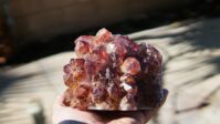 Red Amethyst Cluster