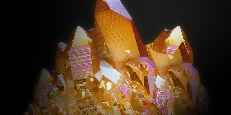 Sunset Aura Quartz Meaning and Properties